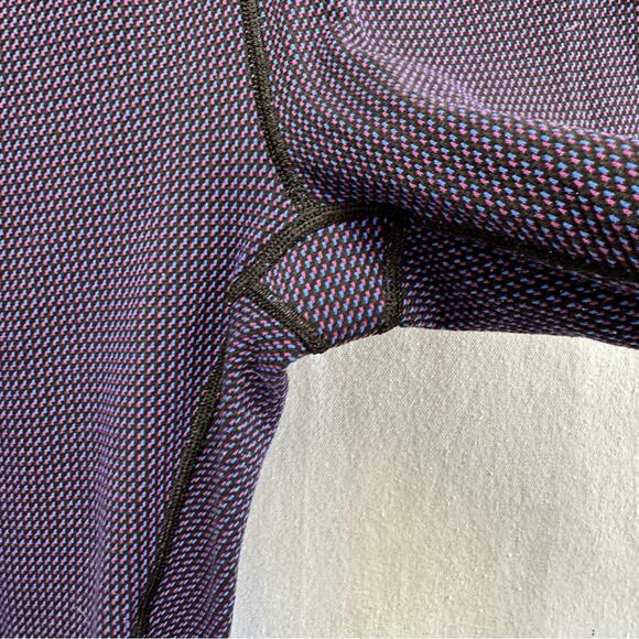 Lululemon Wunder Under Hi-Rise Tight Luon Variegated Knit Black/blue/pink Size 8 - Picture 4 of 16